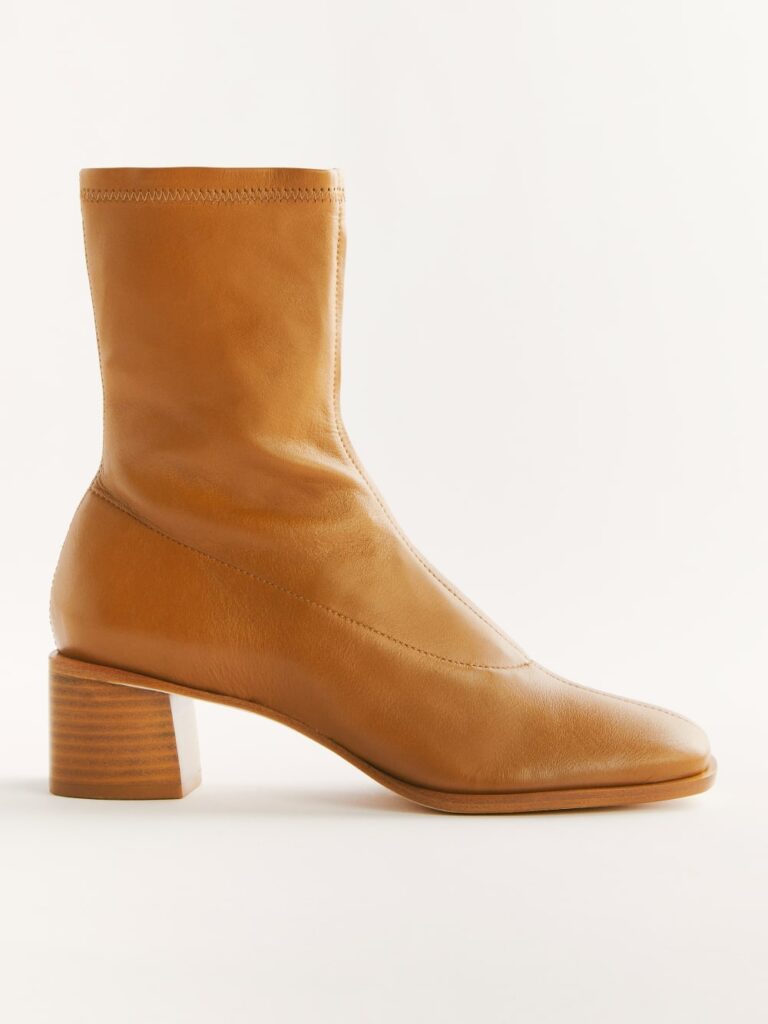 Reformation Louie Stretch Sock Bootie