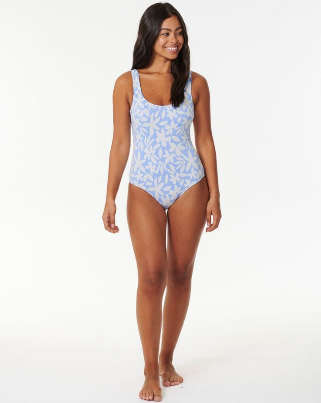 Aerie Shimmery Crinkle Scoop Full Coverage One Piece Swimsuit